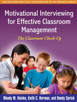 cover image of Motivational Interviewing for Effective Classroom Management